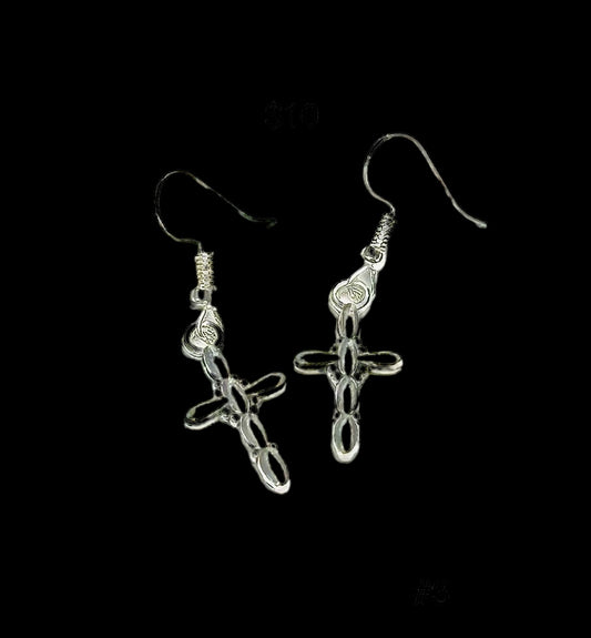 Silver plated crosses