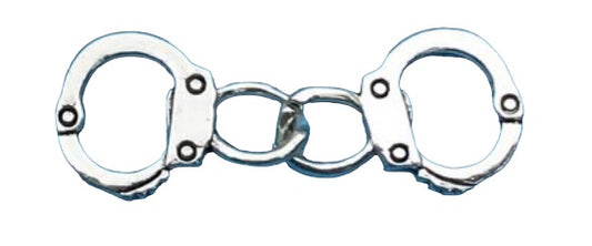 Silver handcuffs