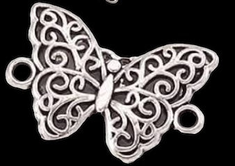 Silver butterfly